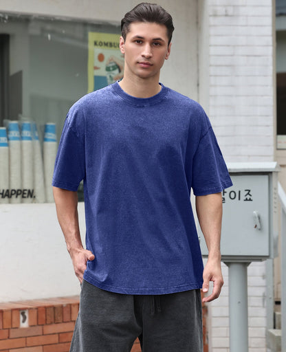 Men's Cotton T-Shirts Oversized Tee Tops