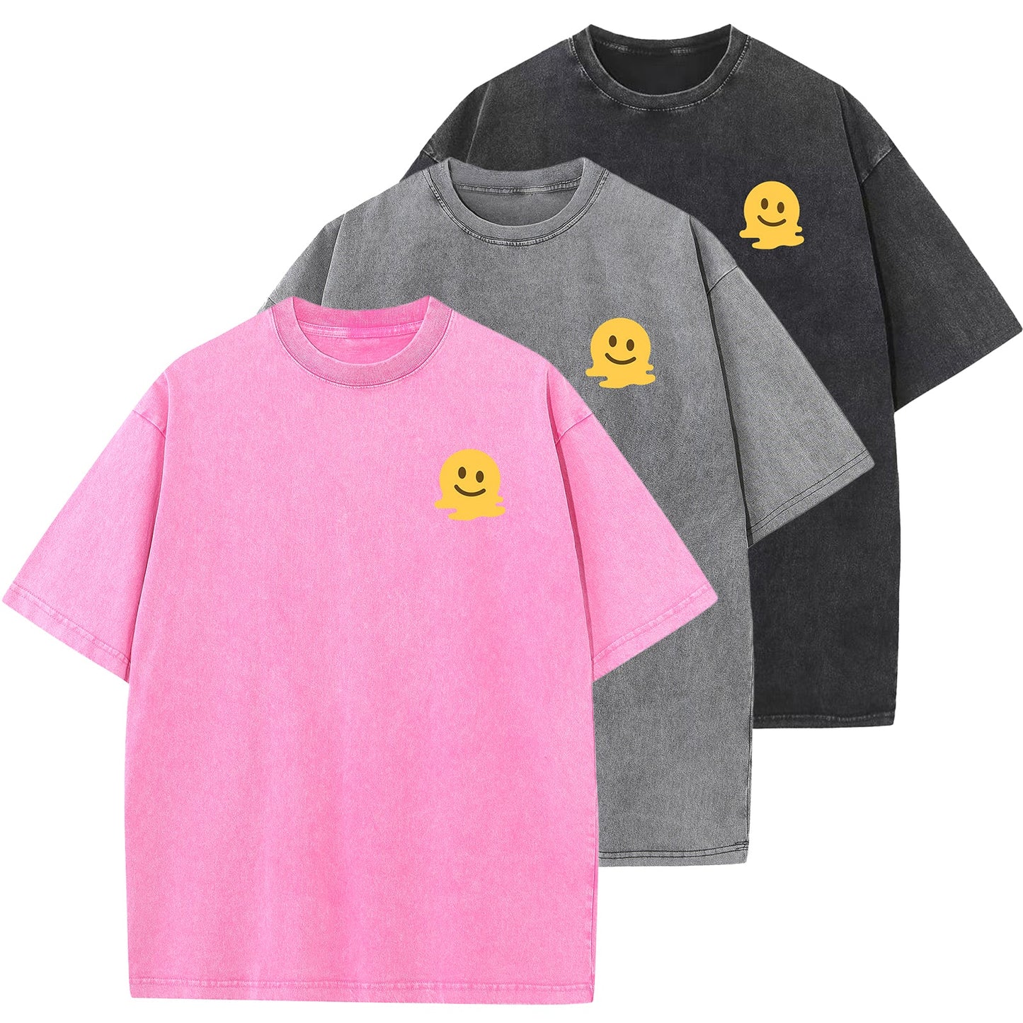 Men's Cotton T-Shirts Oversized Unisex Tops