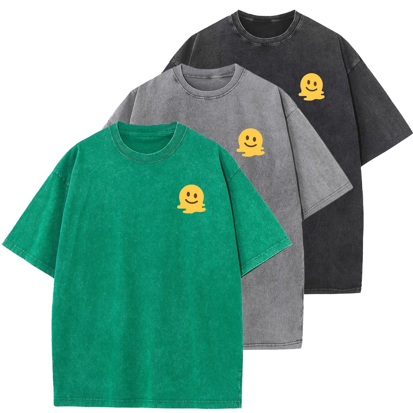 Men's Cotton T-Shirts Oversized Unisex Tops