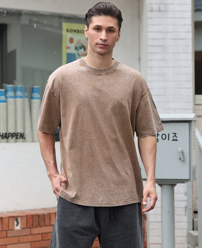 Men's Cotton T-Shirts Oversized Tee Tops