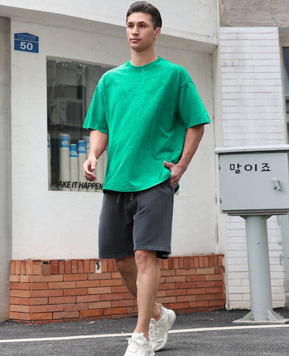 Men's Cotton T-Shirts Oversized Tee Tops