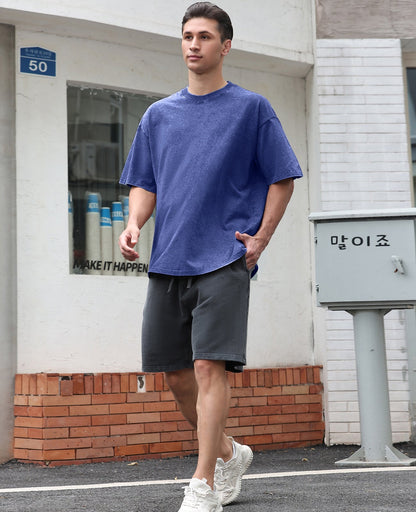 Men's Cotton T-Shirts Oversized Tee Tops