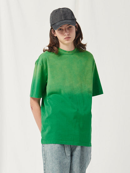 100% Cotton Crew Neck Tie-dye Oversized T-shirt KeepShowing