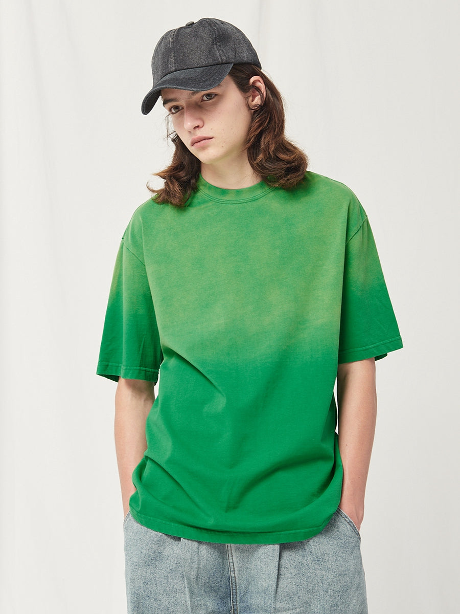 100% Cotton Crew Neck Tie-dye Oversized T-shirt KeepShowing