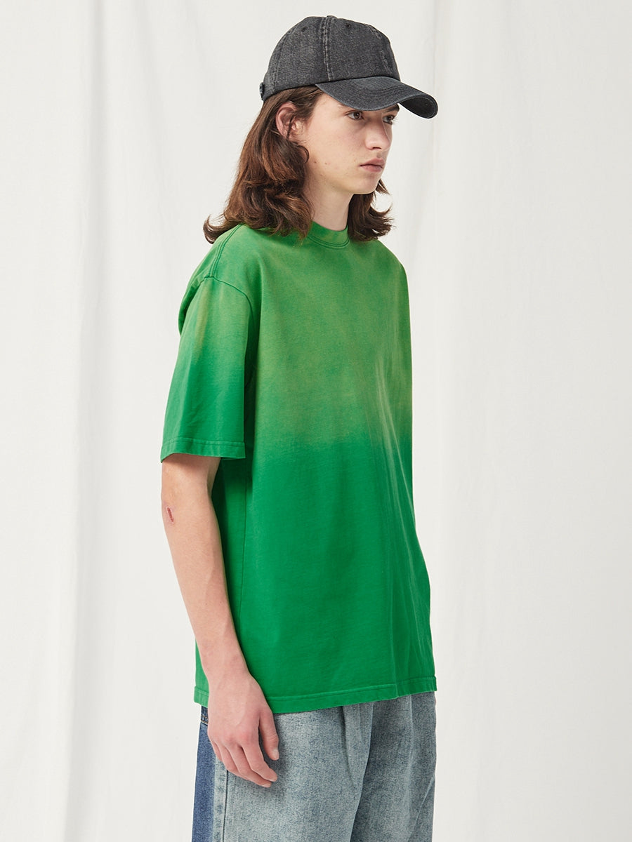 100% Cotton Crew Neck Tie-dye Oversized T-shirt KeepShowing