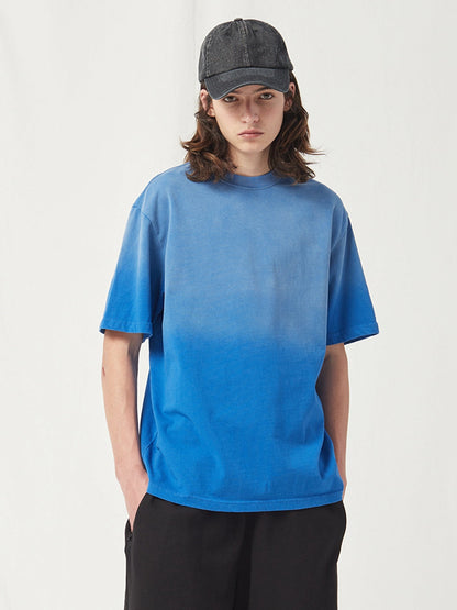 100% Cotton Crew Neck Tie-dye Oversized T-shirt KeepShowing