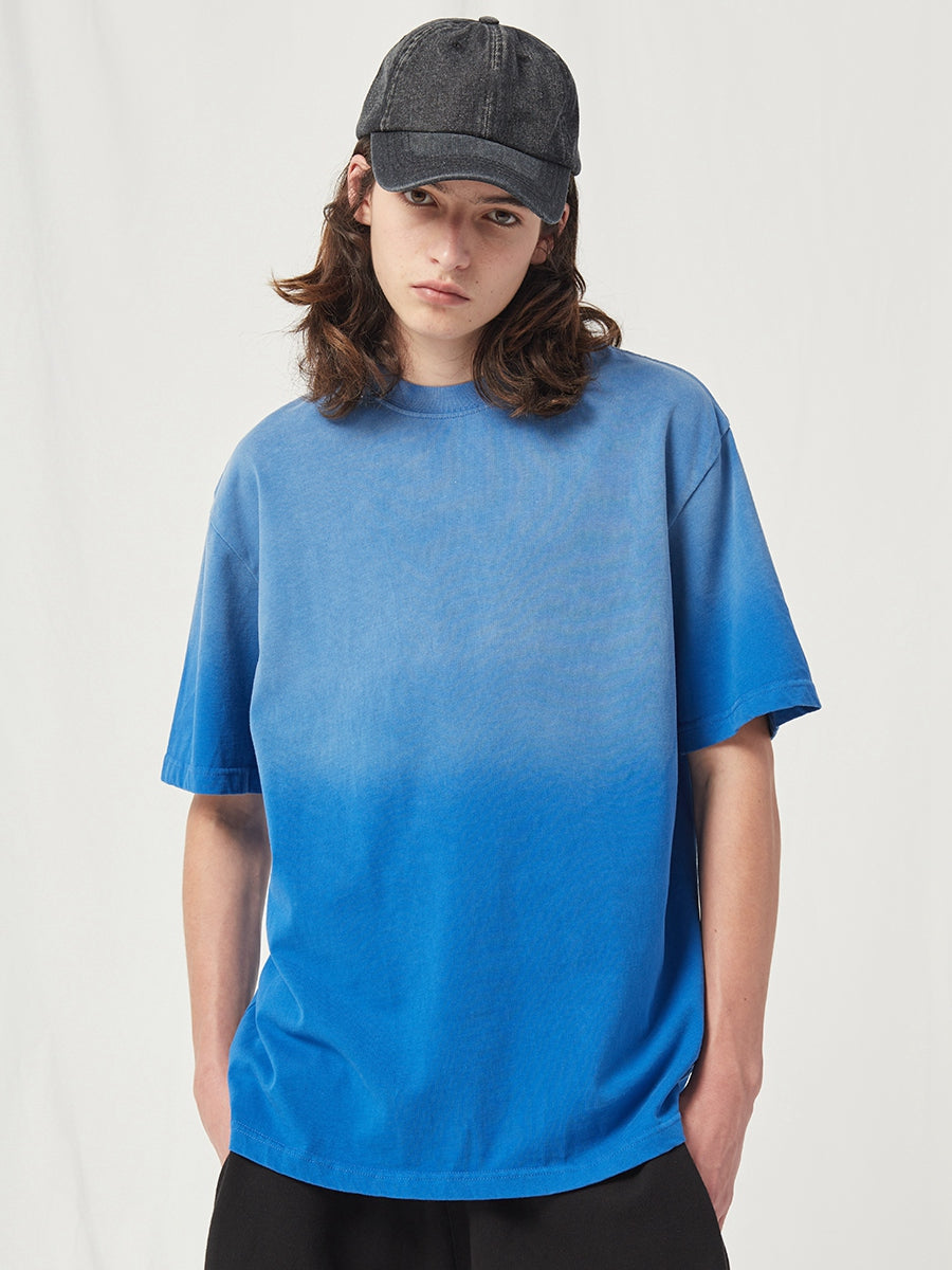 100% Cotton Crew Neck Tie-dye Oversized T-shirt KeepShowing