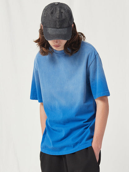 100% Cotton Crew Neck Tie-dye Oversized T-shirt KeepShowing