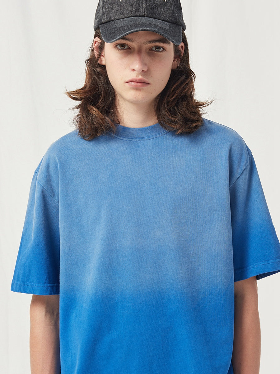 100% Cotton Crew Neck Tie-dye Oversized T-shirt KeepShowing