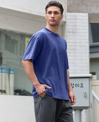 Men's Cotton T-Shirts Oversized Tee Tops