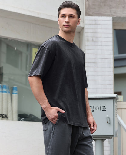 Men's Cotton T-Shirts Oversized Tee Tops