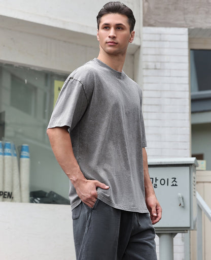 Men's Cotton T-Shirts Oversized Tee Tops