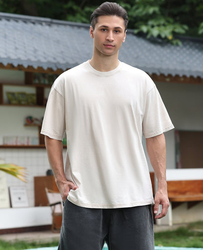 Men's Cotton T-Shirts Oversized Tee Tops