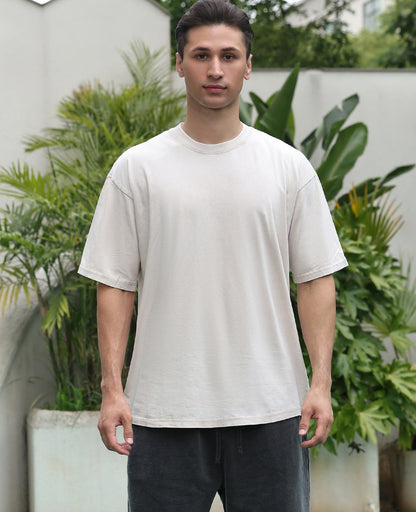 Men's Cotton T-Shirts Oversized Tee Tops