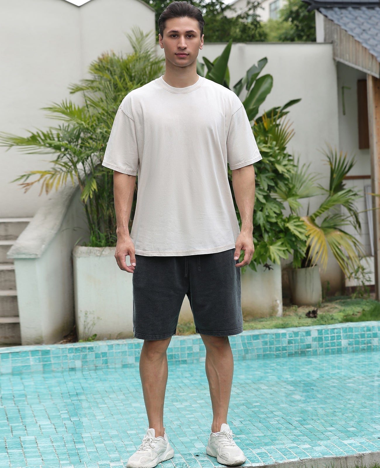 Men's Cotton T-Shirts Oversized Tee Tops