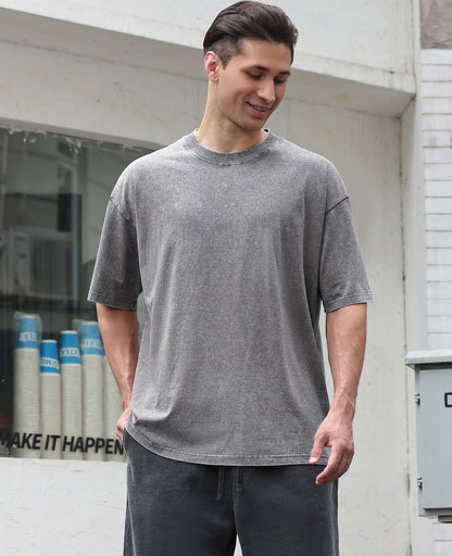 Men's Cotton T-Shirts Oversized Tee Tops