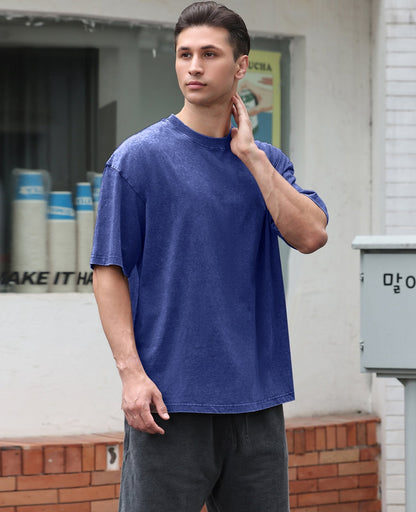 Men's Cotton T-Shirts Oversized Tee Tops