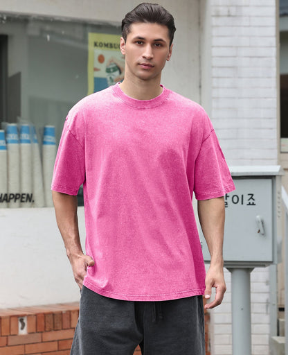 Men's Cotton T-Shirts Oversized Tee Tops