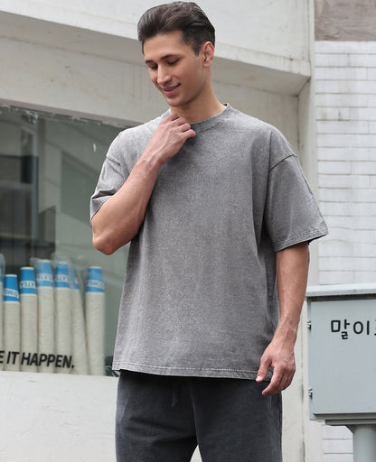 Men's Cotton T-Shirts Oversized Tee Tops