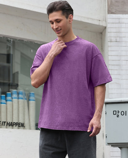 Men's Cotton T-Shirts Oversized Tee Tops