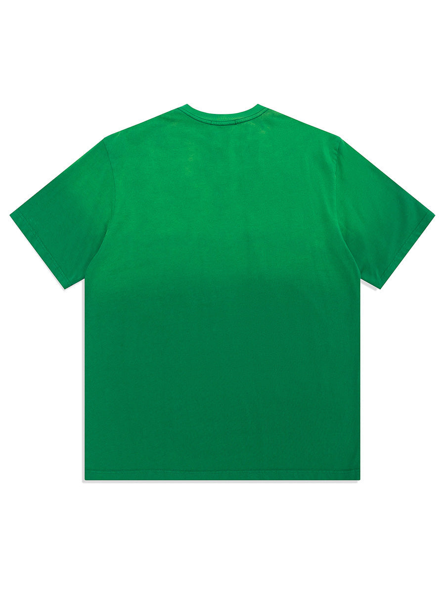 100% Cotton Crew Neck Tie-dye Oversized T-shirt KeepShowing