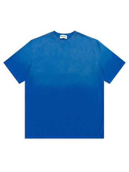 100% Cotton Crew Neck Tie-dye Oversized T-shirt KeepShowing