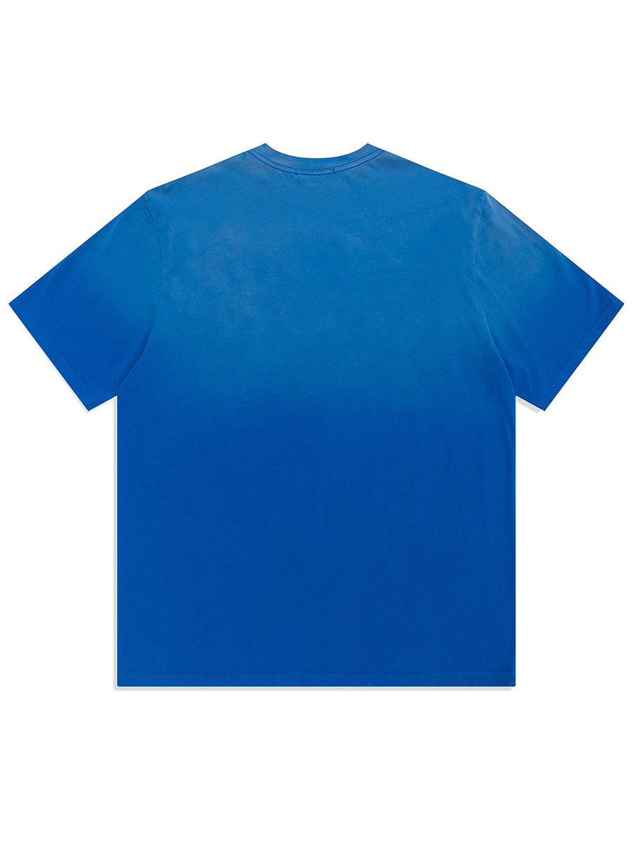 100% Cotton Crew Neck Tie-dye Oversized T-shirt KeepShowing