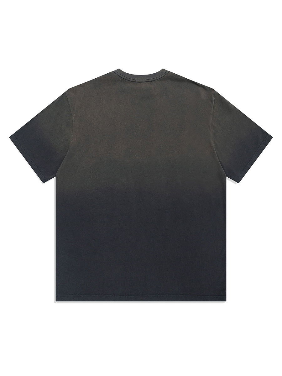 100% Cotton Crew Neck Tie-dye Oversized T-shirt KeepShowing