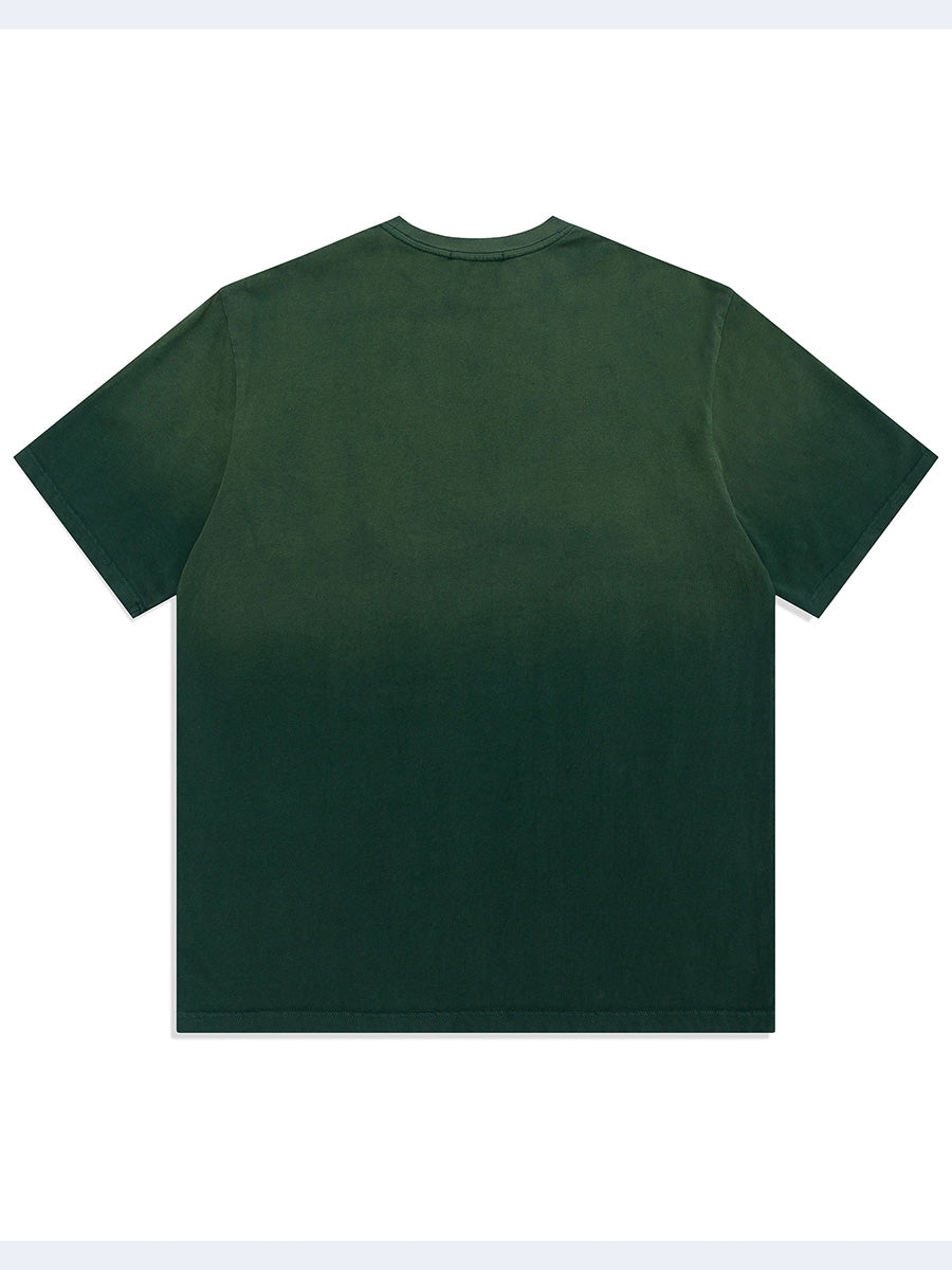 100% Cotton Crew Neck Tie-dye Oversized T-shirt KeepShowing