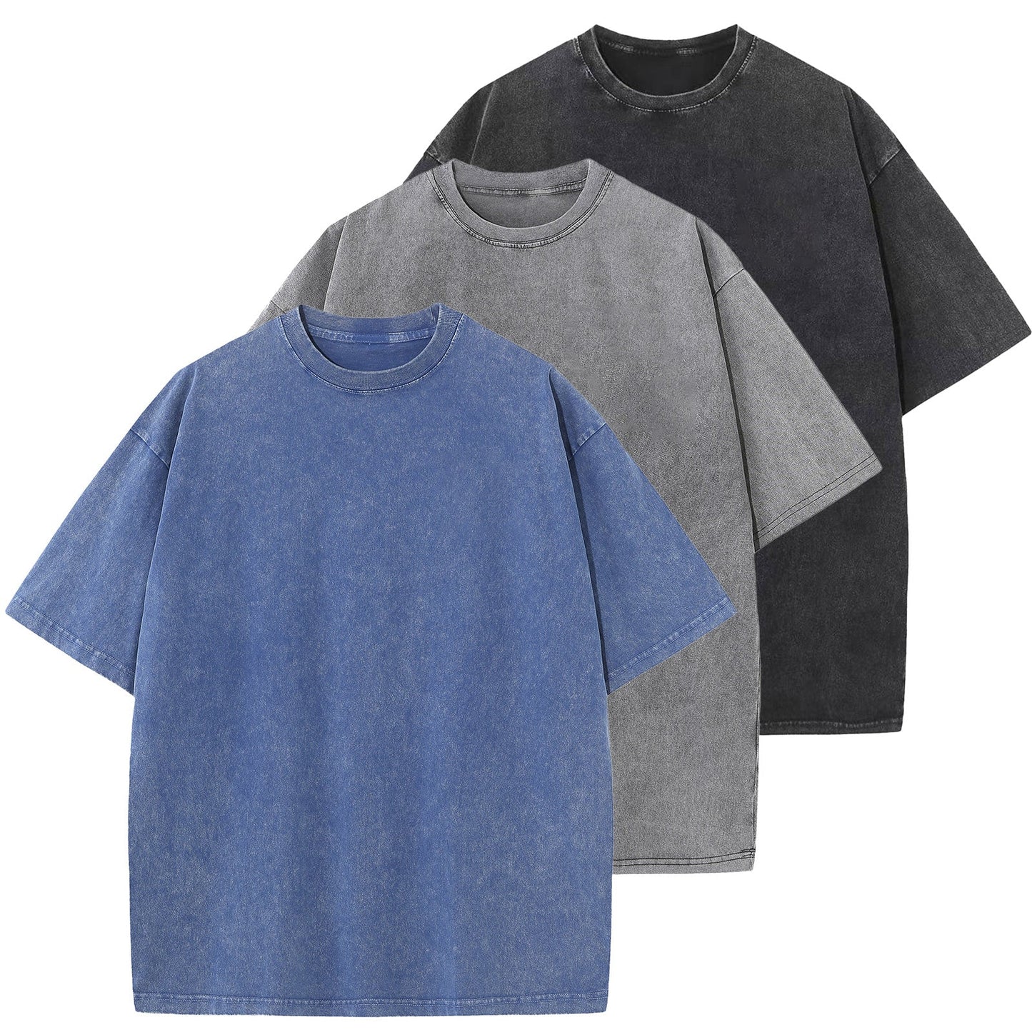 Men's Cotton T-Shirts Oversized Tee Tops