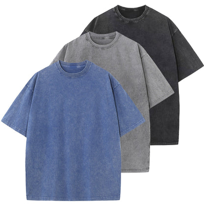 Men's Cotton T-Shirts Oversized Tee Tops
