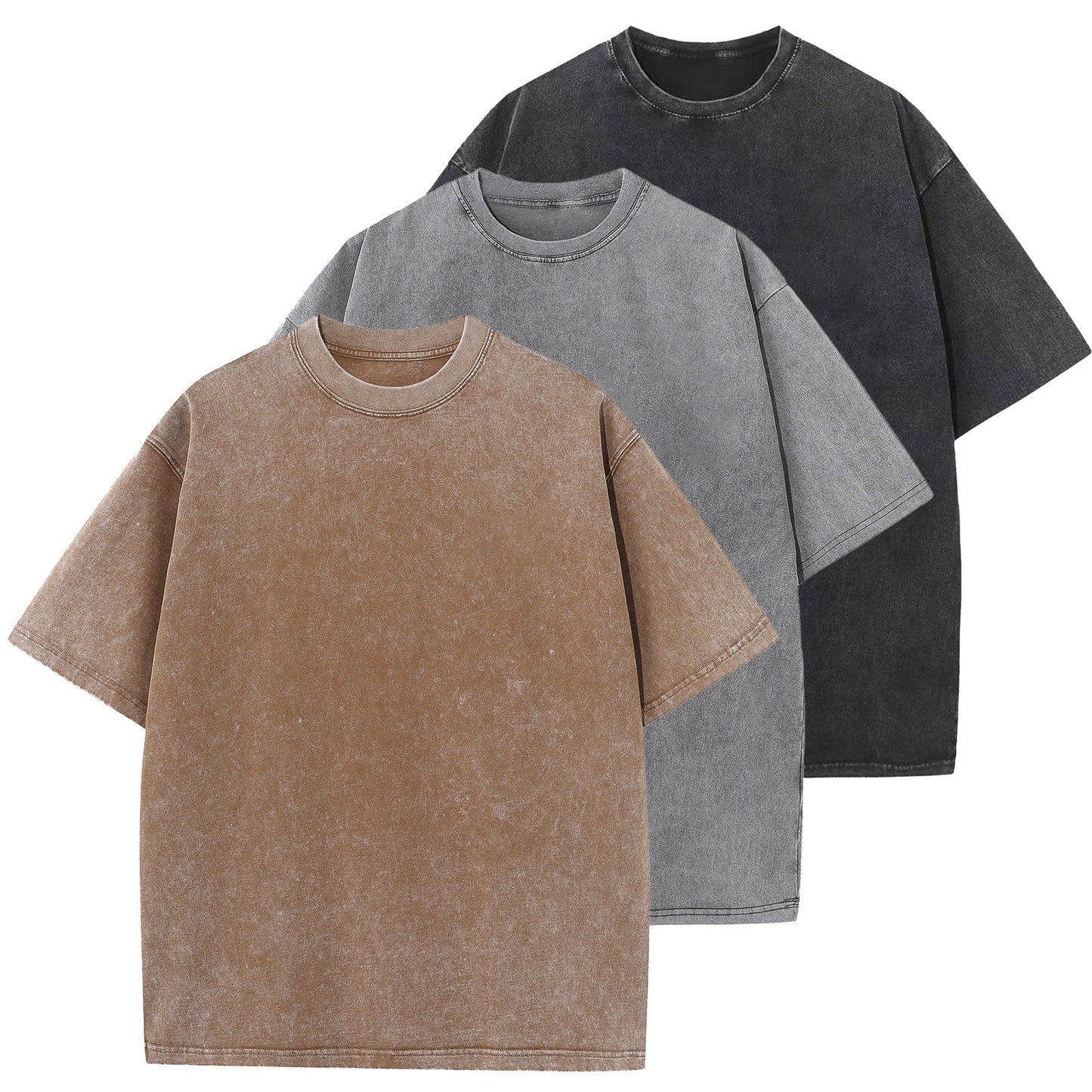 Men's Cotton T-Shirts Oversized Tee Tops