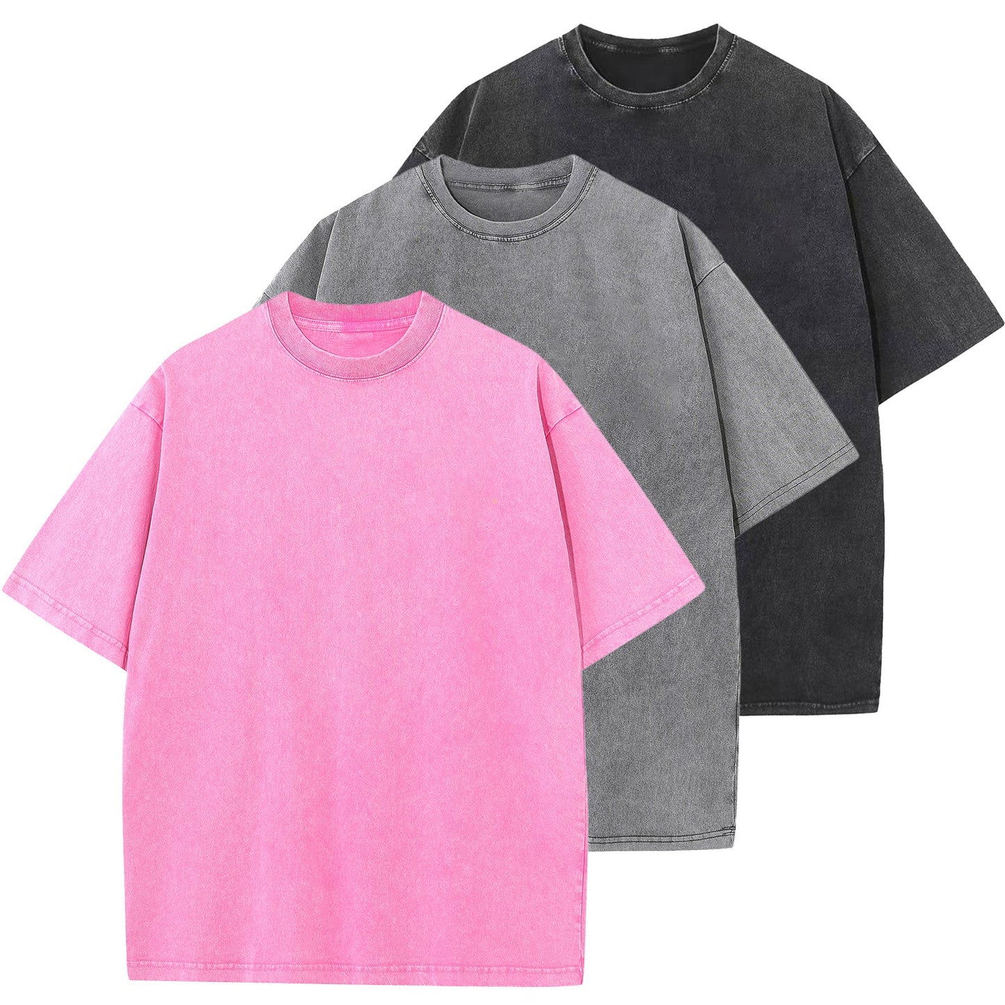 Men's Cotton T-Shirts Oversized Tee Tops