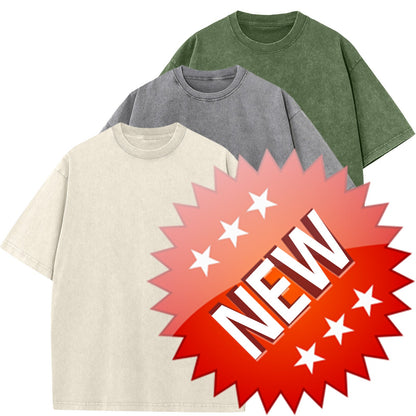 Men's Cotton T-Shirts Oversized Tee Tops