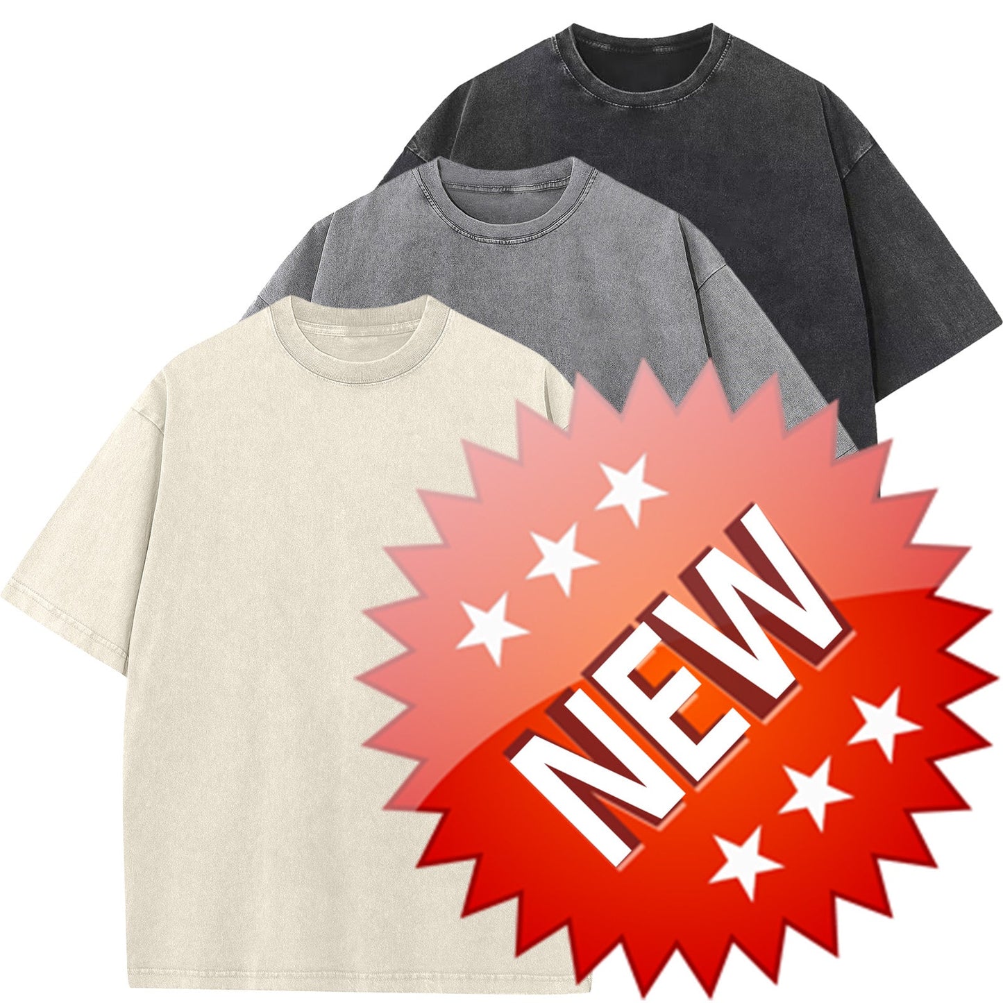Men's Cotton T-Shirts Oversized Tee Tops