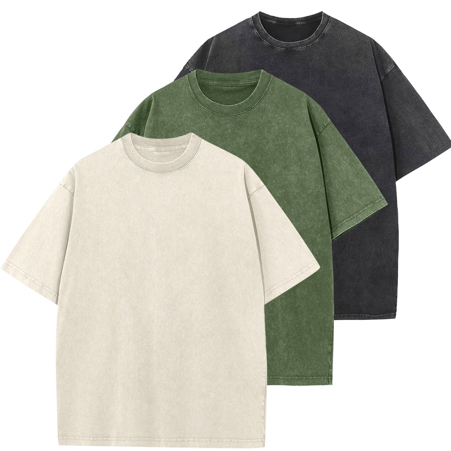 Men's Cotton T-Shirts Oversized Tee Tops